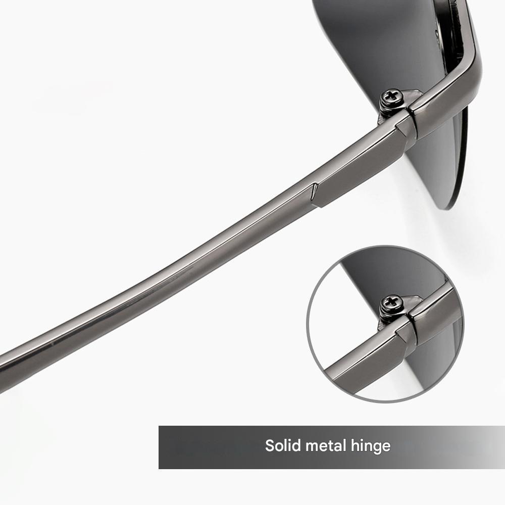 Stylish self-tinting polarised glasses for day & night – Nils-Black-Grey-Nora Luxe