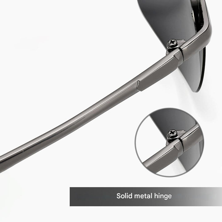 Stylish self-tinting polarised glasses for day & night – Nils-Black-Grey-Nora Luxe