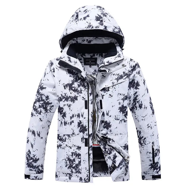 Stylish Ski Suit for Women - Aurora-Purple/Black-XS-Nora Luxe
