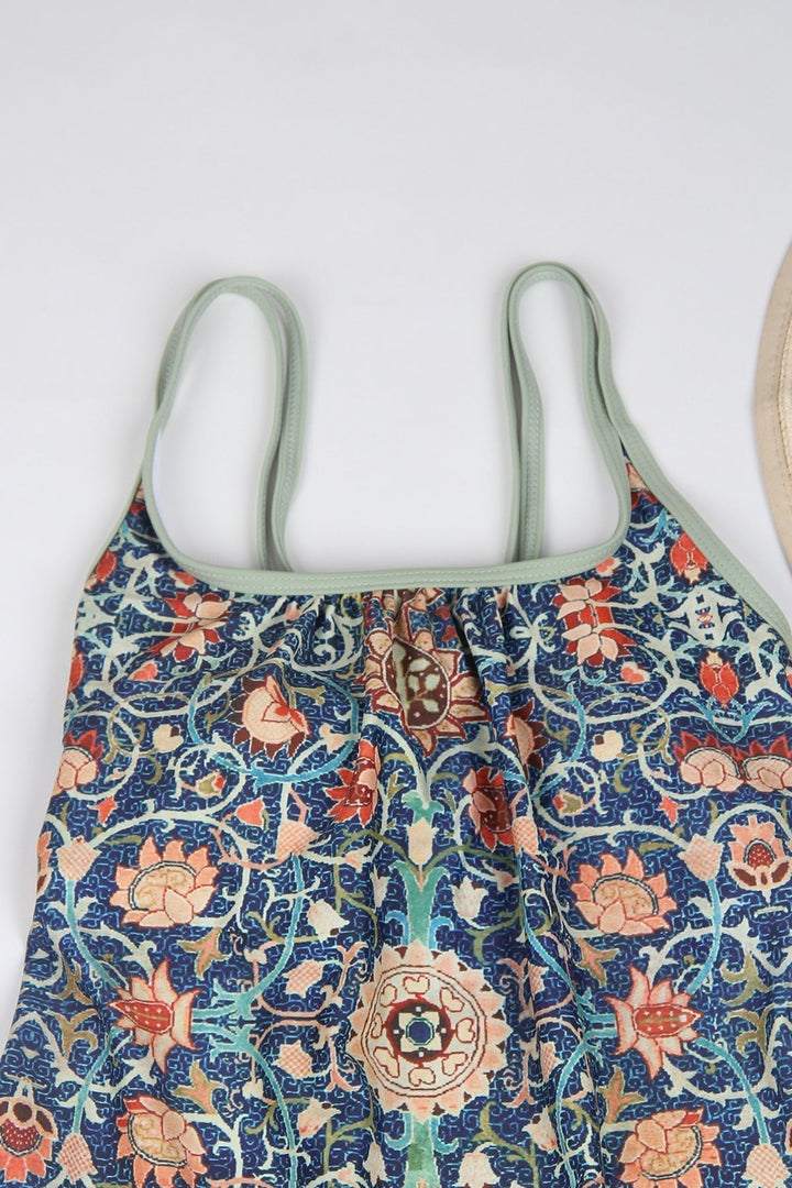 Stylish Sleeveless Bikini with Attractive Pattern - SummerGlow-S (4-6)-Nora Luxe