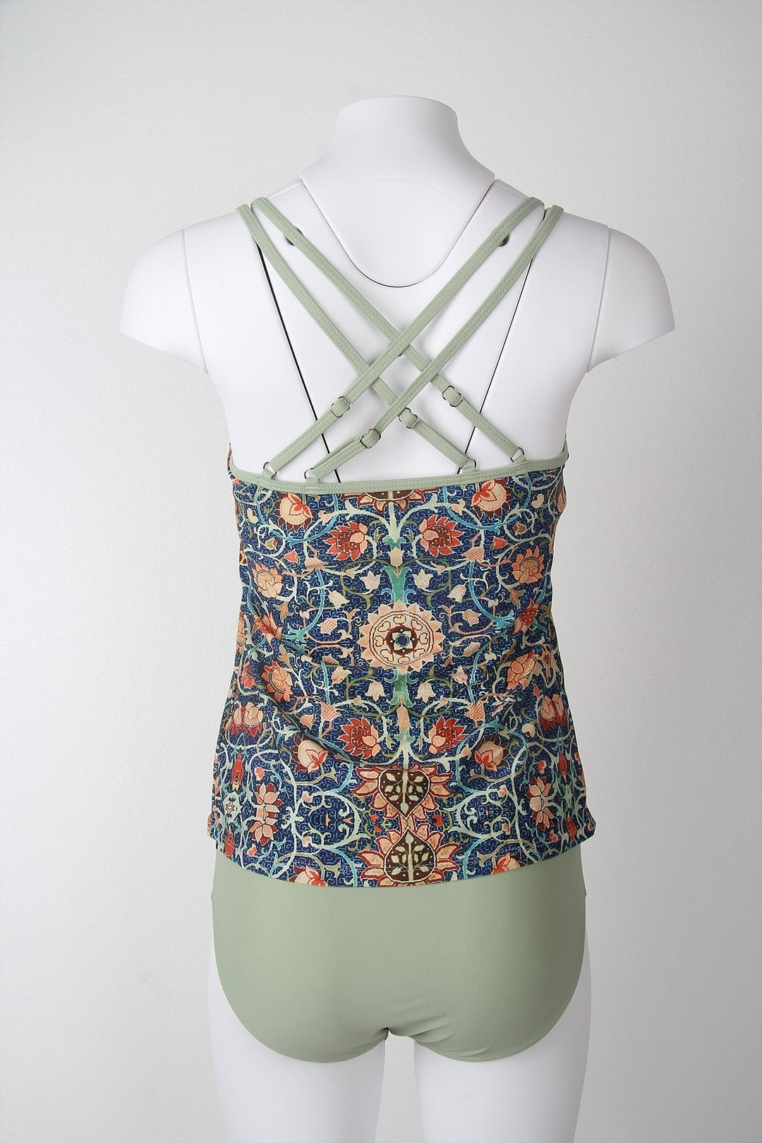 Stylish Sleeveless Bikini with Attractive Pattern - SummerGlow-S (4-6)-Nora Luxe
