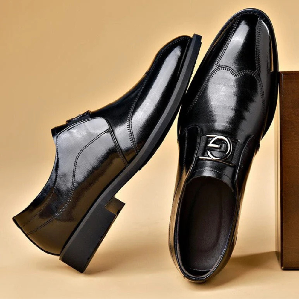 Stylish Slip-ons for Men - Ruben-Black-6.5-Nora Luxe