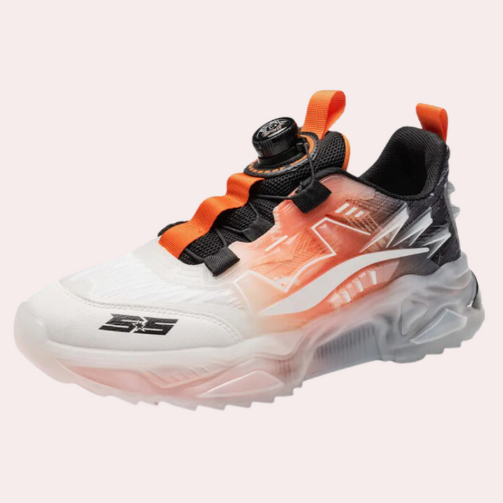 Stylish Sneakers for Men - Nero-Orange-7-Nora Luxe