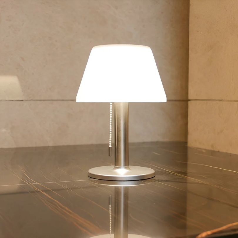 Stylish Solar Energy Table Lamp - SolarLuxe-Nora Luxe