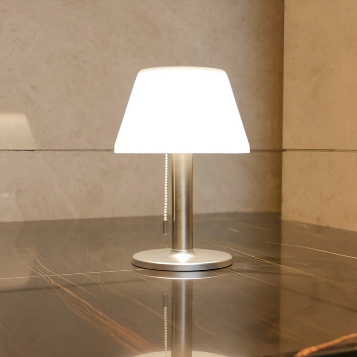 Stylish Solar Energy Table Lamp - SolarLuxe-Nora Luxe