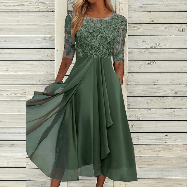 Stylish Summer Dress for a Fashionable Appearance - Lena Meier-Green-S-Nora Luxe