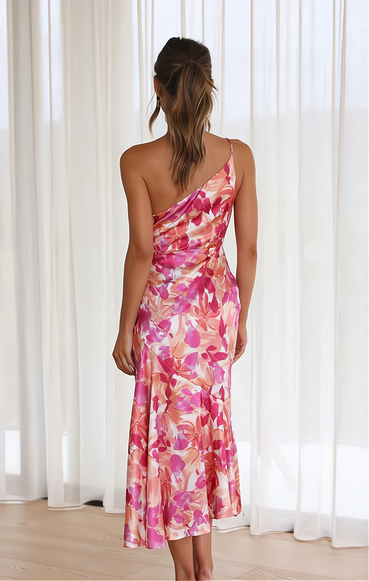 Stylish Summer Dress with Floral Print - Zoë-S-Nora Luxe