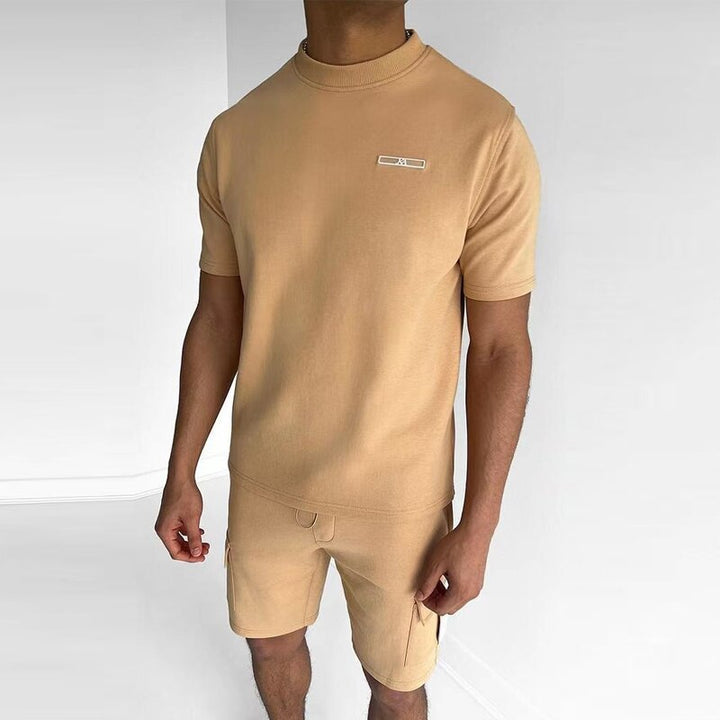 Stylish Summer Set for Men - Fabio-Beige-XS-Nora Luxe