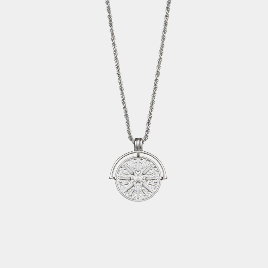 Stylish Sun Pendant Necklace - Aurora-Gold-Nora Luxe