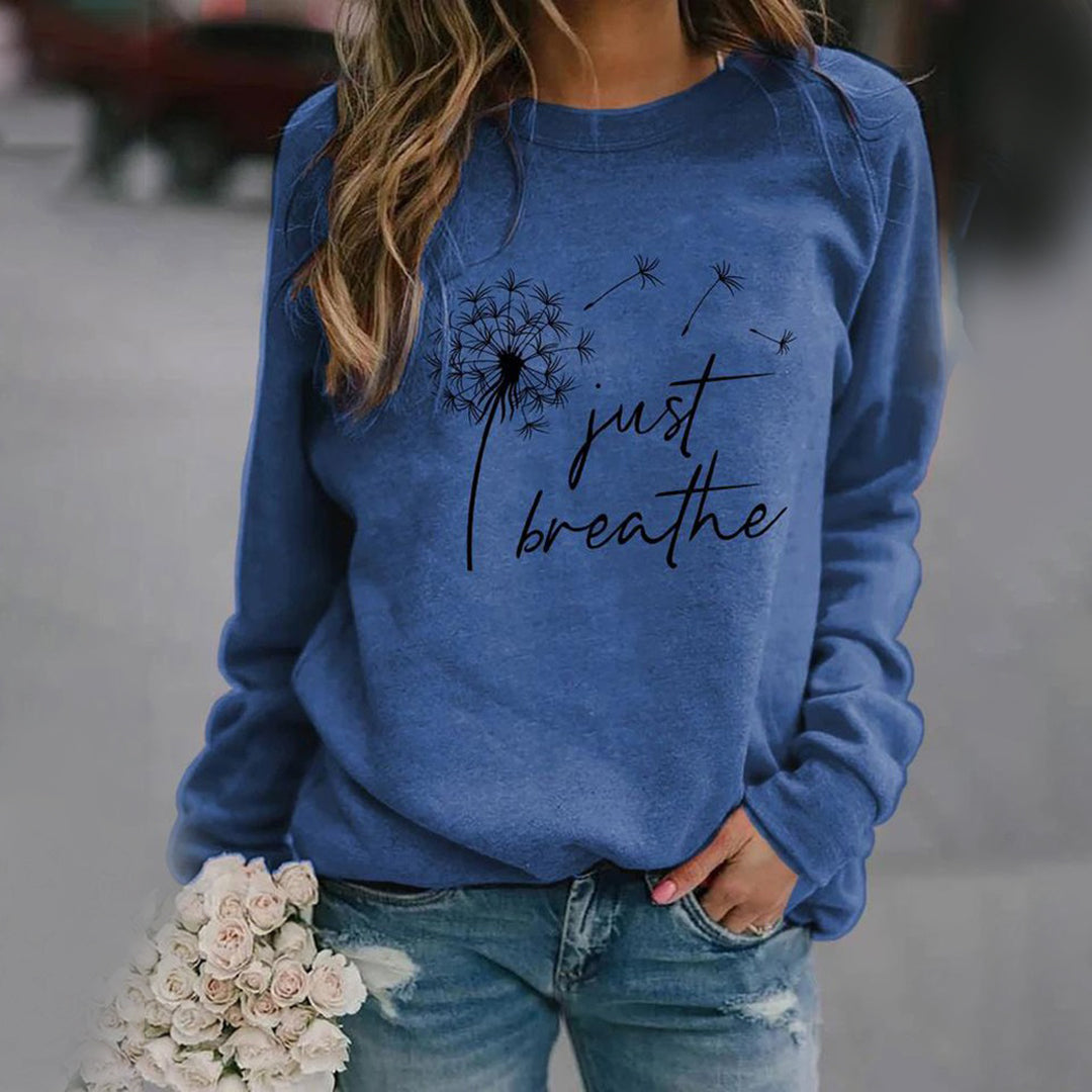 Stylish Sweatshirt for Women - Elodie-Blue-S-Nora Luxe