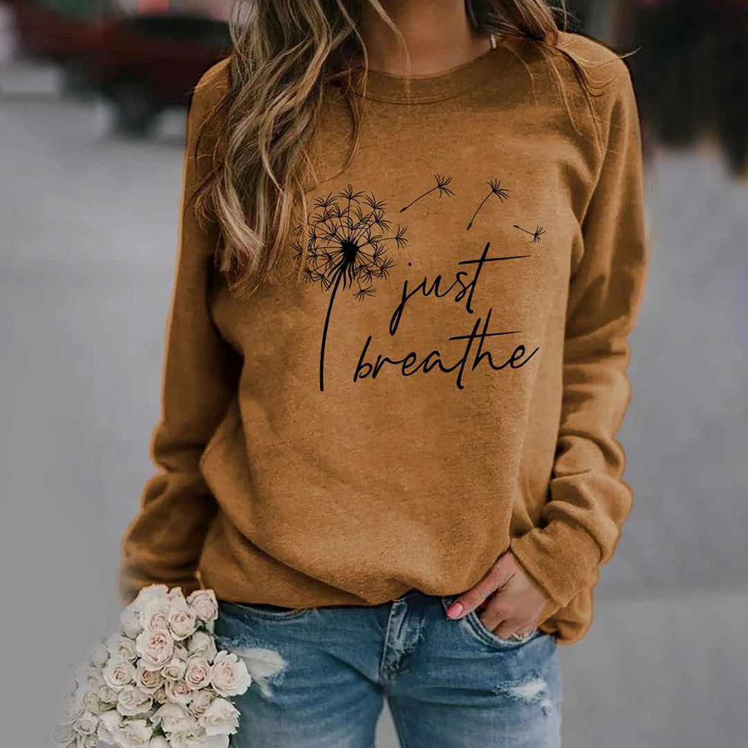 Stylish Sweatshirt for Women - Elodie-Brown-S-Nora Luxe