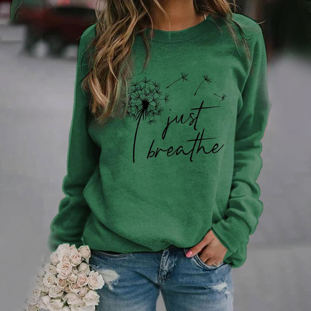 Stylish Sweatshirt for Women - Elodie-Green-S-Nora Luxe