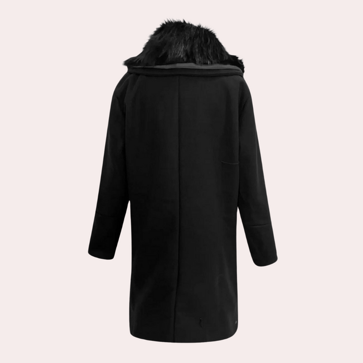 Stylish Warm Black Winter Jacket for Men - Vincenzo-S-Nora Luxe