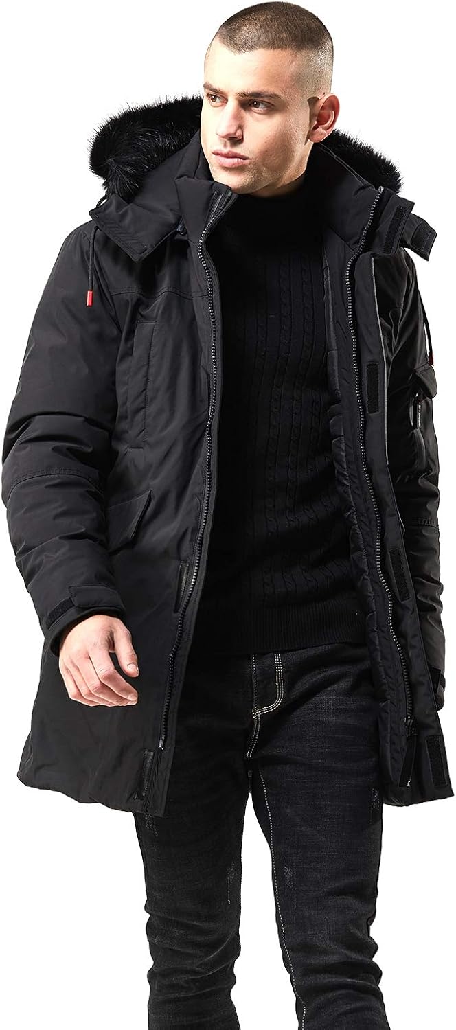 Stylish Warm Winter Coat - Jacky-Green-S-Nora Luxe