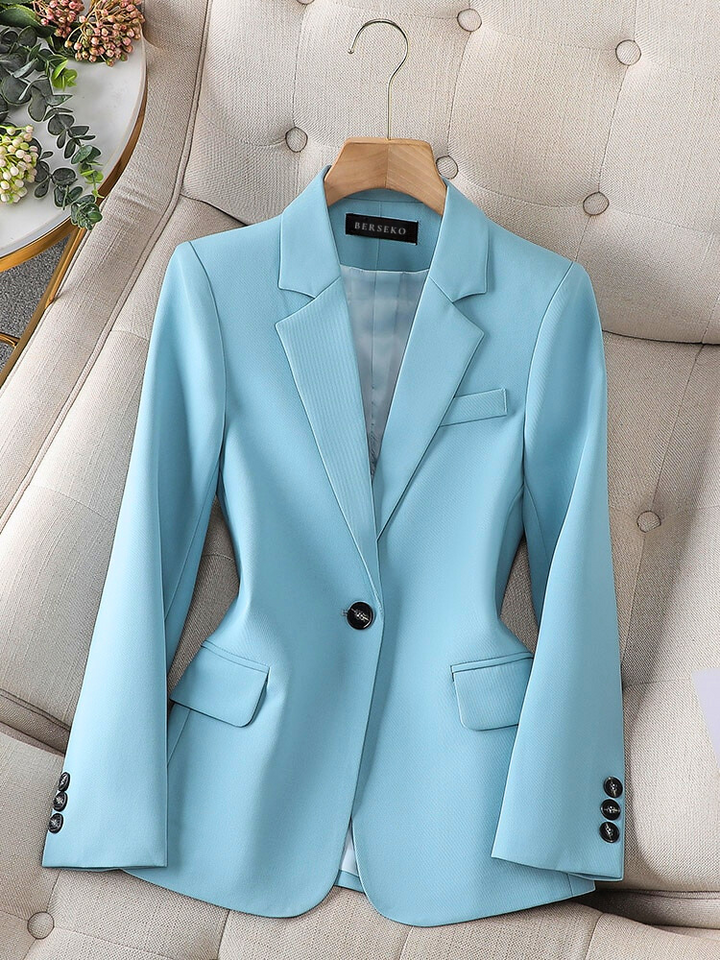 Stylish Women's Blazer - Carmen-Blue-S-Nora Luxe