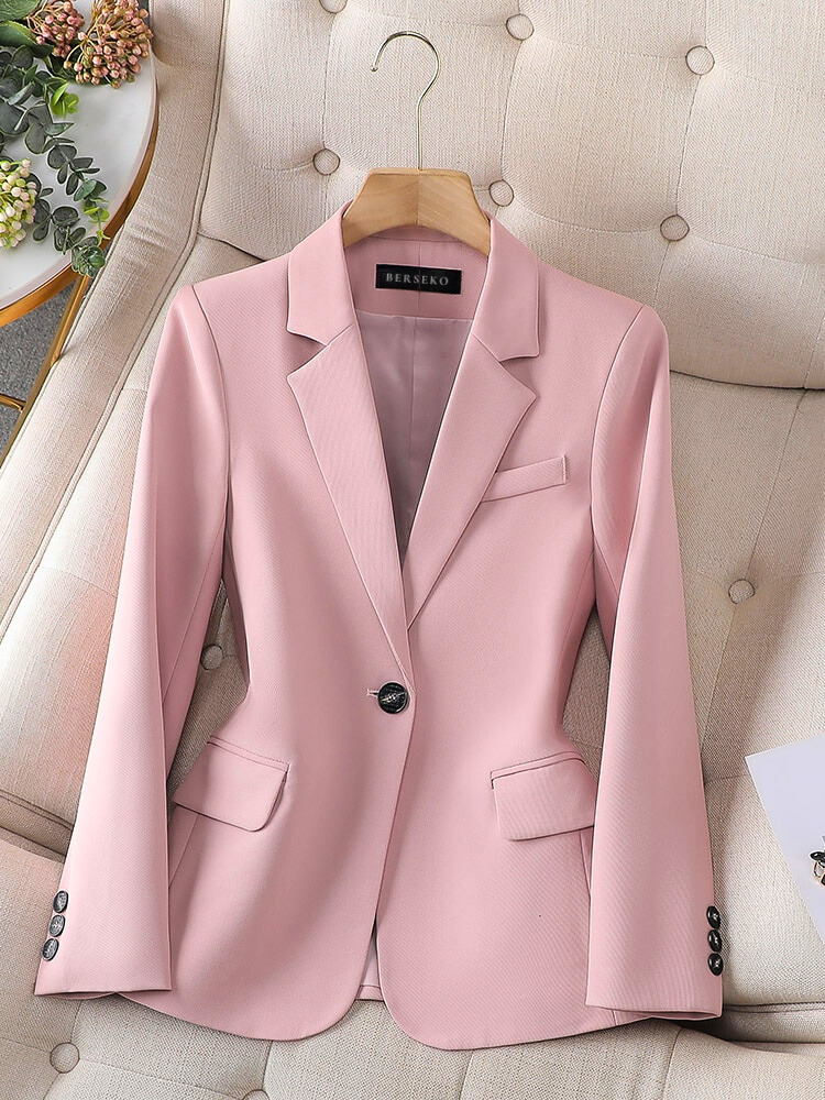 Stylish Women's Blazer - Carmen-Pink-S-Nora Luxe