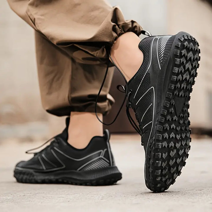 Stylish Women's Hiking Shoes - PeakChic-Black-5.5-Nora Luxe