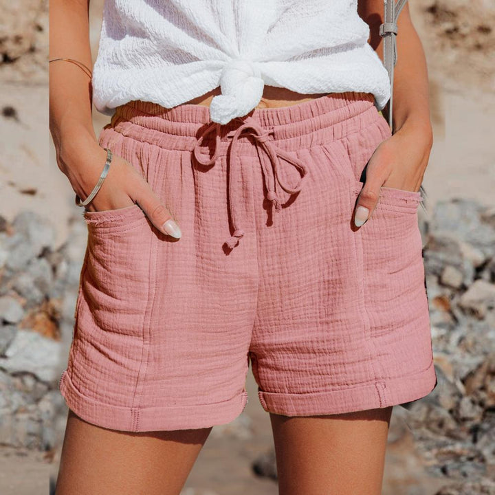 Stylish Women's Shorts - Luna-Pink-S-Nora Luxe