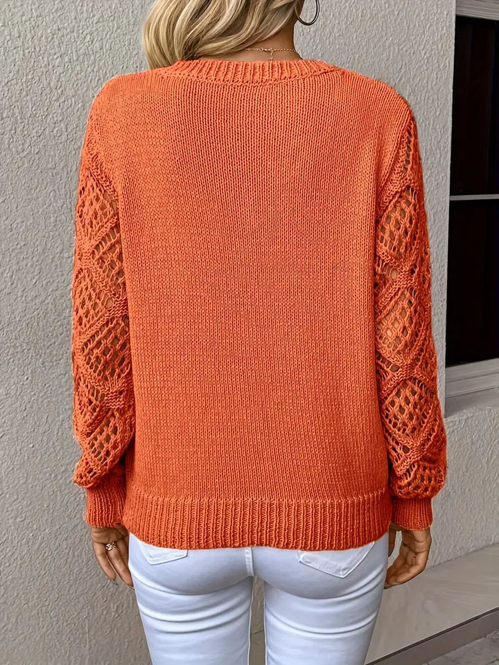 Stylish Women's Sweater - Elisa-Beige-S-Nora Luxe