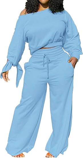 Stylish Women's Sweatsuit - Lola-Blue-S-Nora Luxe