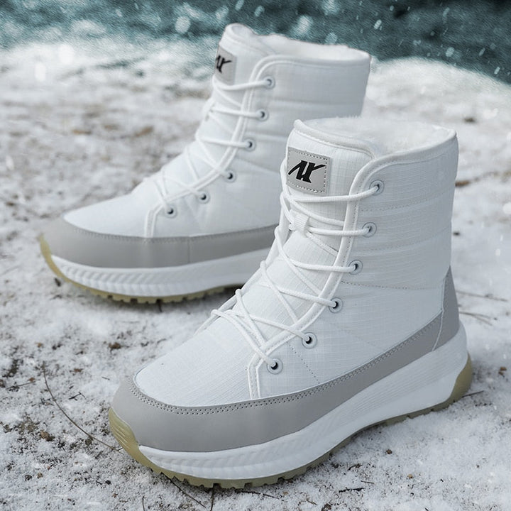 Stylish Women's Winter Boots - Elara-White-3.0-Nora Luxe
