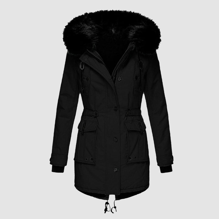 Stylish Women's Winter Coat - Elise-Black-S-Nora Luxe