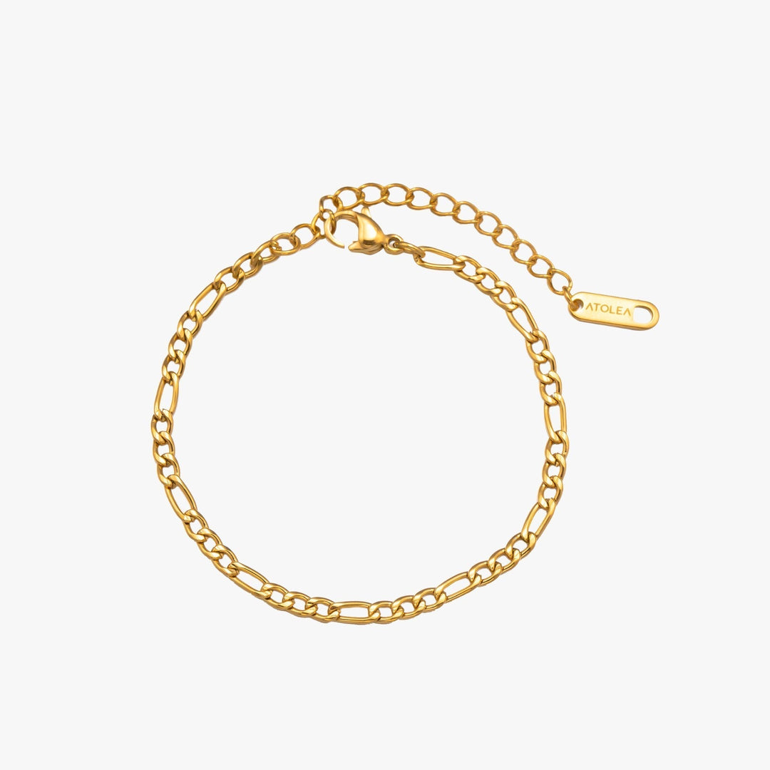 Subtle Ankle Bracelet for Women - Amalfi-Gold-Nora Luxe