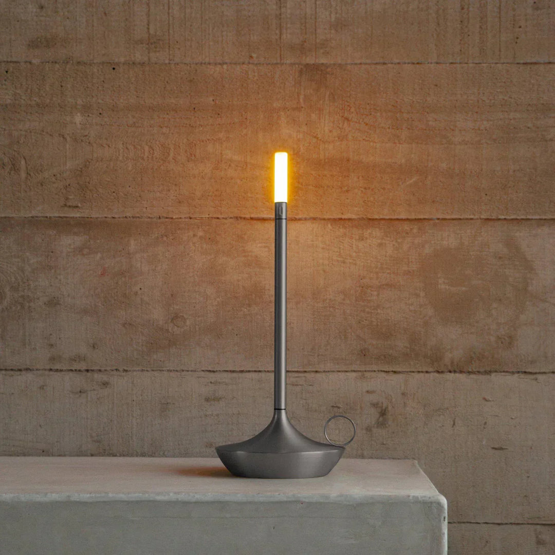 Subtle Table Lamp - Aurelia-Silver-Nora Luxe