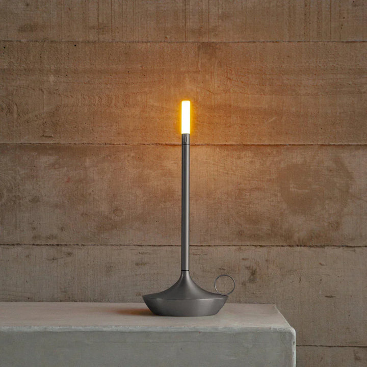 Subtle Table Lamp - Aurelia-Silver-Nora Luxe
