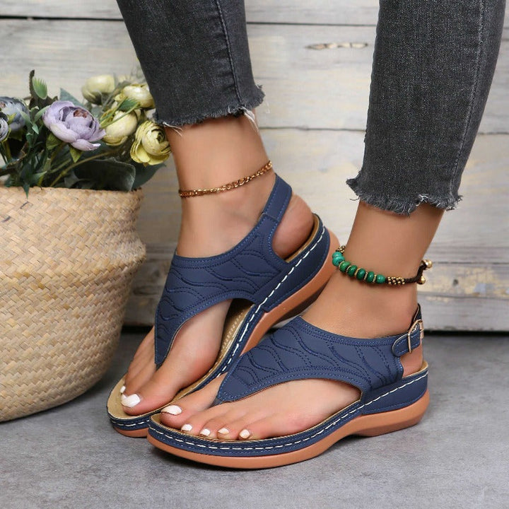 Summer Ladies Sandals - SunStyle-2.5-Blue-Nora Luxe