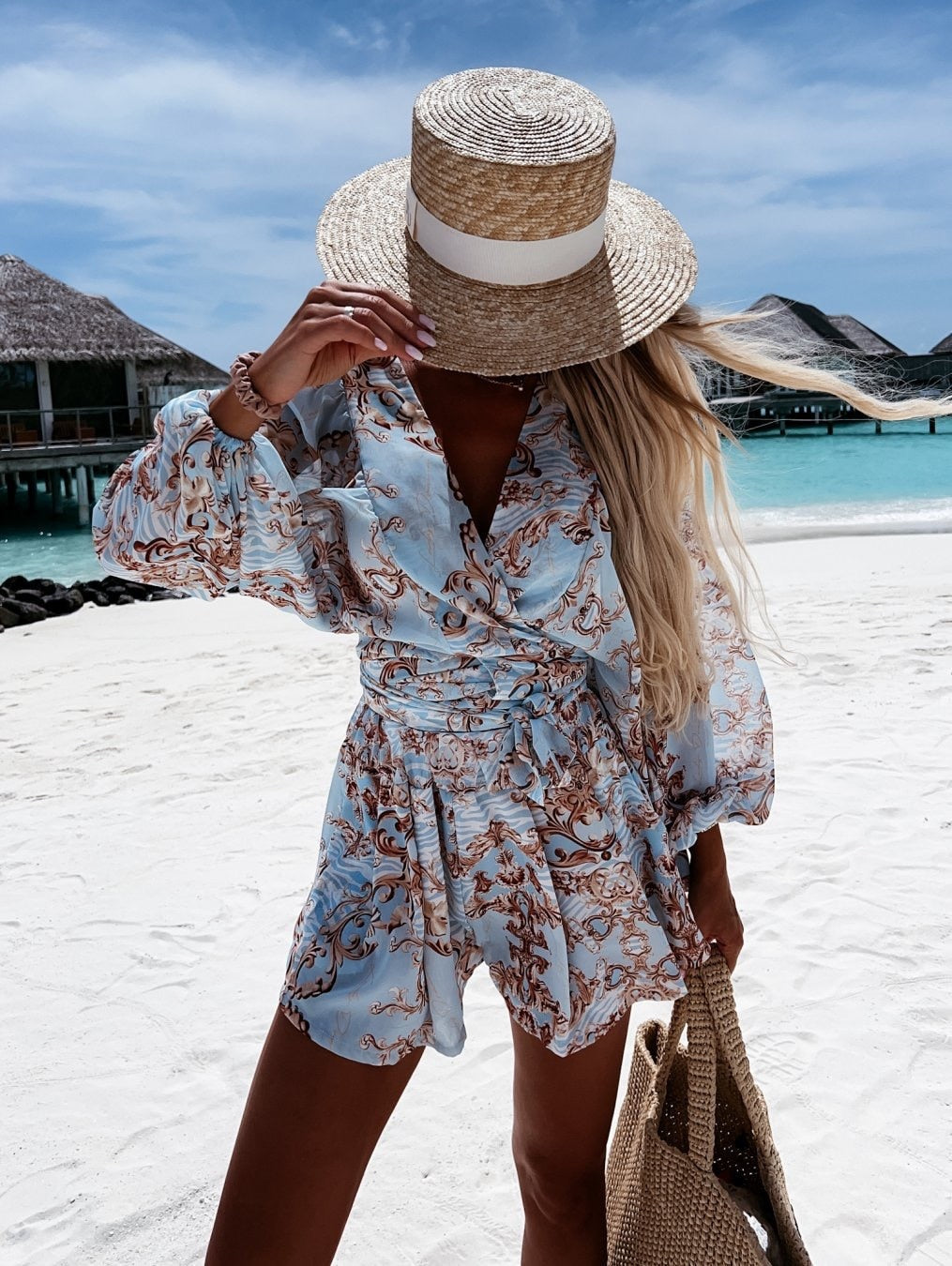 Summer Outfit - Lilac-Blue-XS-Nora Luxe