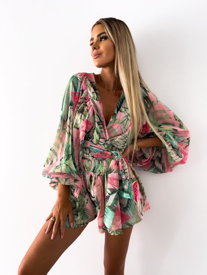 Summer Outfit - Lilac-Green-XS-Nora Luxe