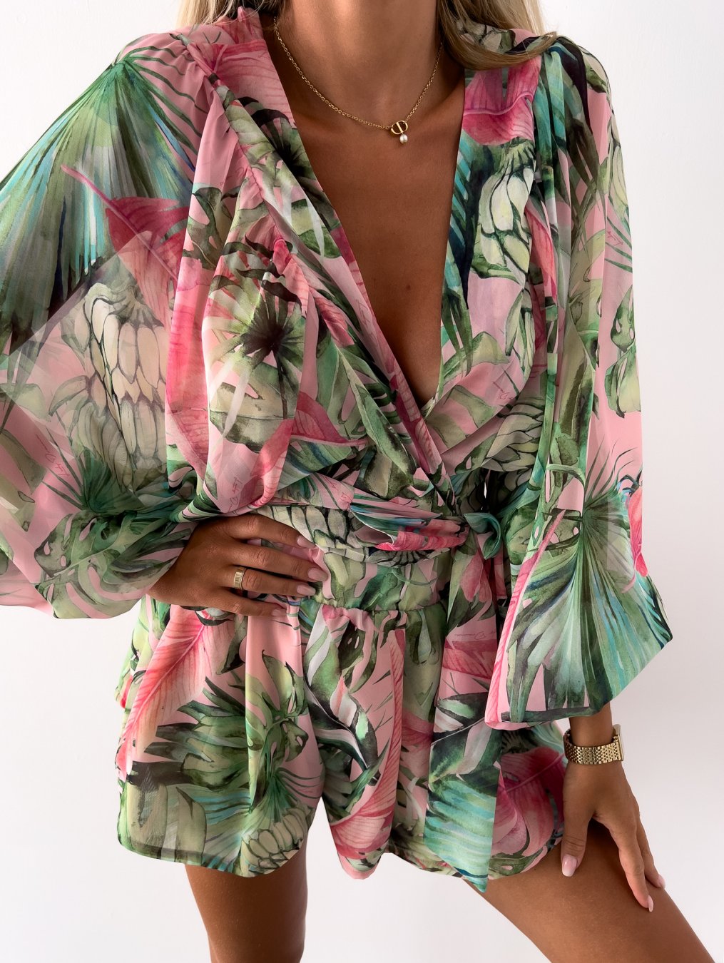 Summer Outfit - Lilac-Green-XS-Nora Luxe