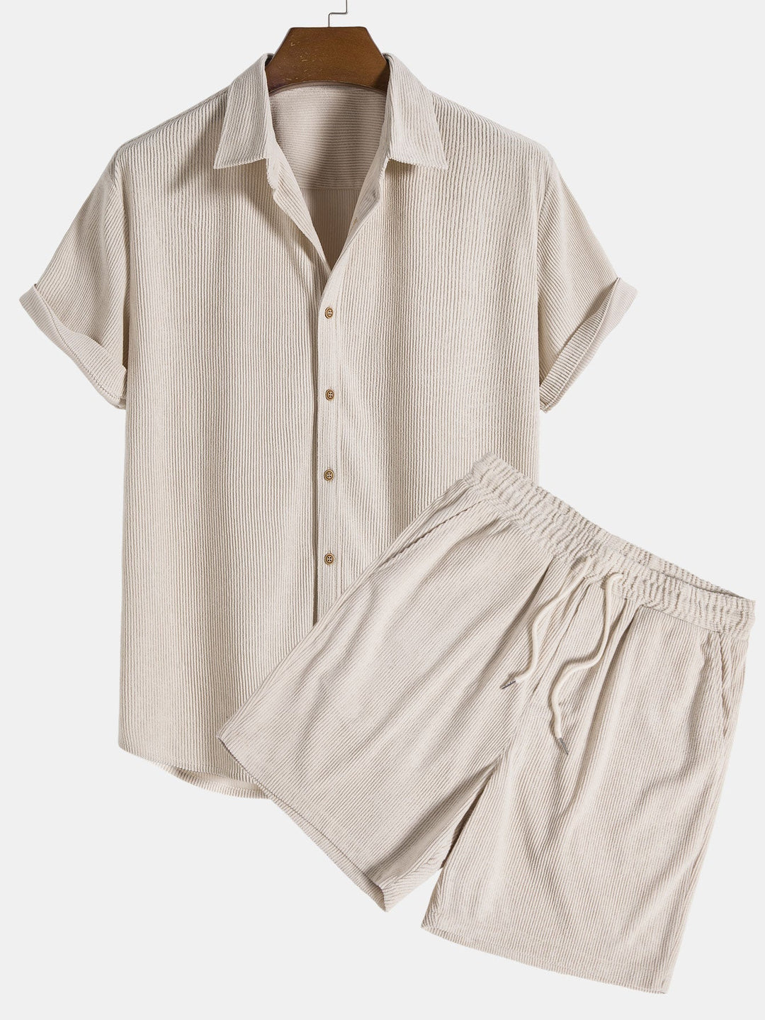 Summer Set of Polyester - Kai-Beige-S-Nora Luxe