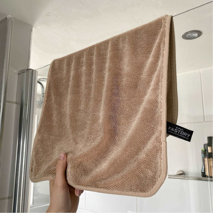 Super Absorbent Drying Cloth – DrySwift-Beige-Nora Luxe