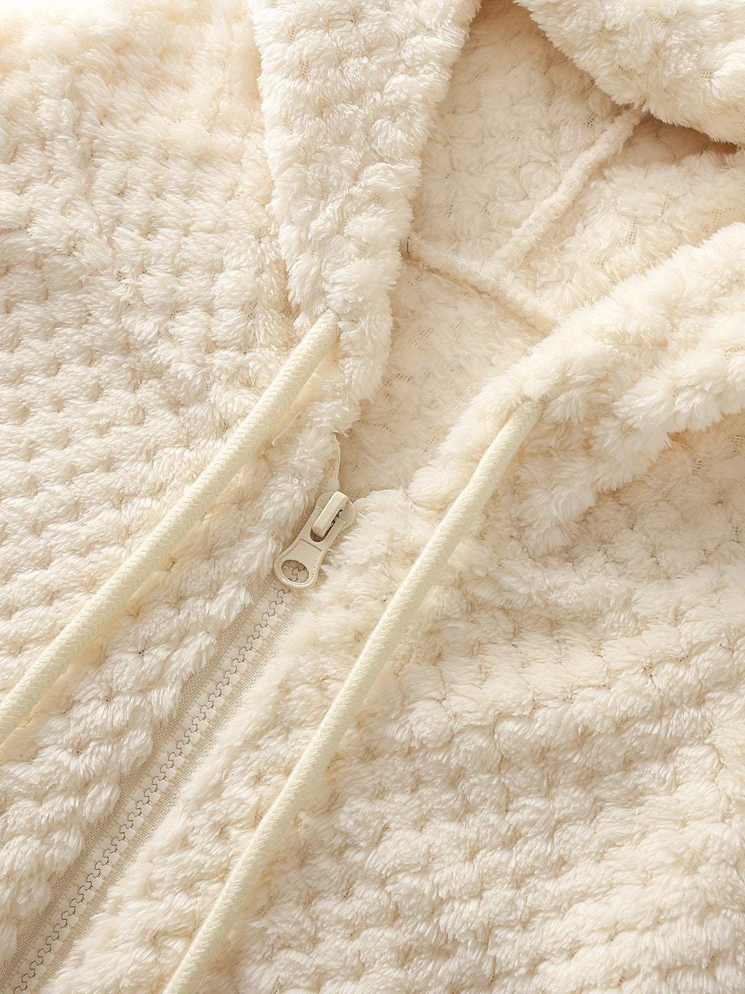 Super Comfy Ladies' Jacket with Warm Lining - Elise-White-S-Nora Luxe