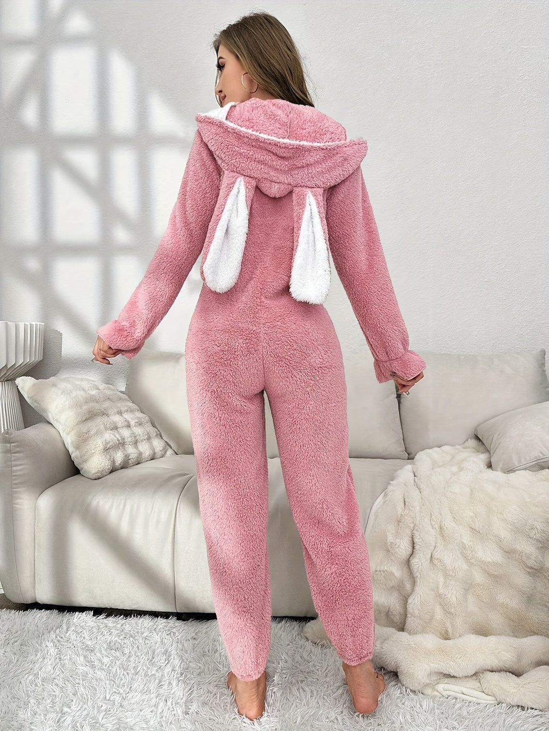Super Cute Ladies Onesie - Emily-Pink-S-Nora Luxe