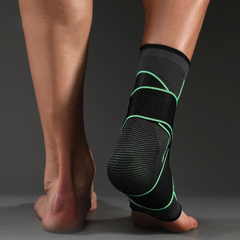 Supportive Compression Ankle Brace - FlexiFit-Green-M (1-4)-Nora Luxe