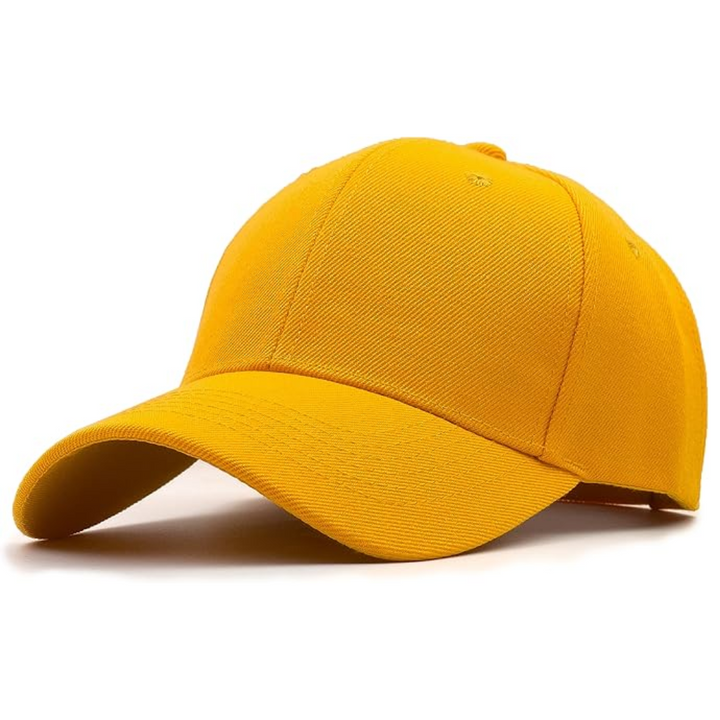 Sustainable Adjustable Performance Baseball Cap - Simon-Yellow-Nora Luxe