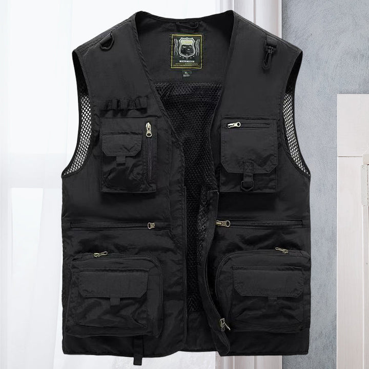 Sustainable Tactical Vest - ActionGuard-Black-S-Nora Luxe