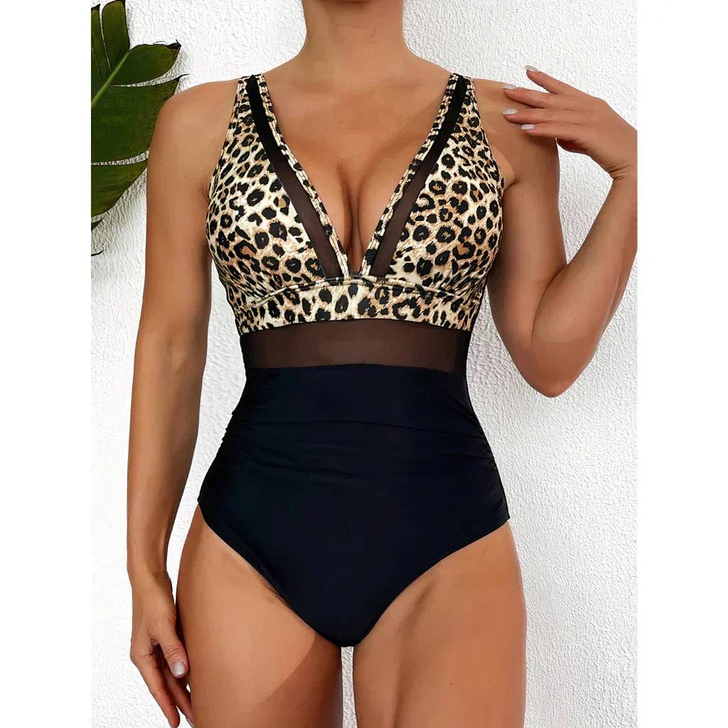 Swimsuit with Adjustable Straps and Flattering Fit – Leona-Black-XS-State of Style