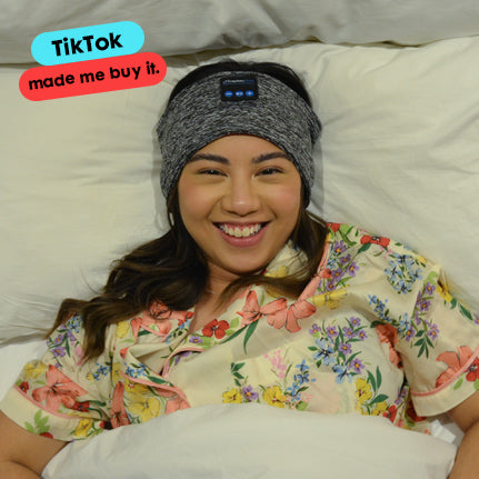 SymphonyBand™ Sleep Headphones-Ocean Blue-Nora Luxe