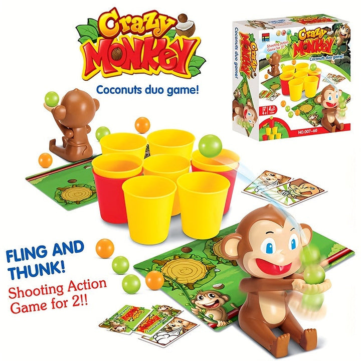 Table Catapult Game for Two Players - CocoBlast-Nora Luxe
