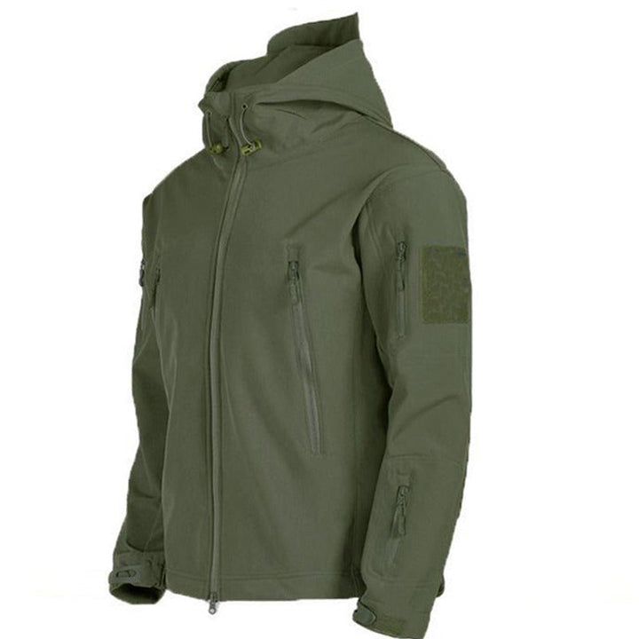 Tactical Men's Outdoor Clothing - ValorTrek-Green-Thermal Jacket-S-Nora Luxe
