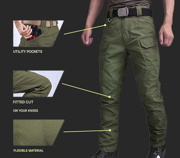 Tactical Men's Trousers – Jasper-Black-S-Nora Luxe