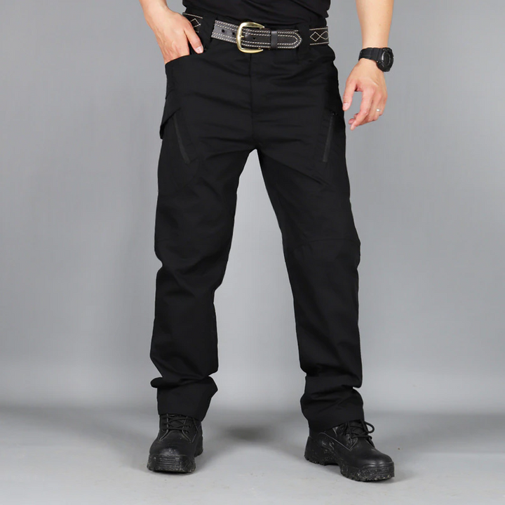 Tactical Military Trousers - Valor-Black-S-Nora Luxe