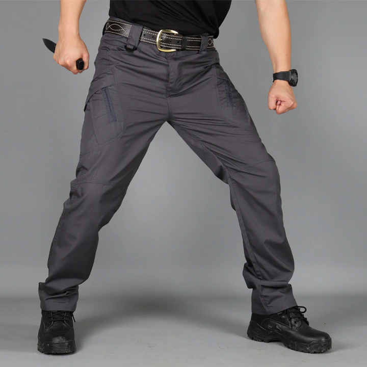 Tactical Military Trousers - Valor-Gray-S-Nora Luxe