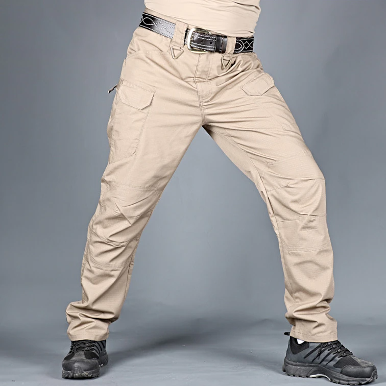 Tactical Military Trousers - Valor-Khaki-S-Nora Luxe