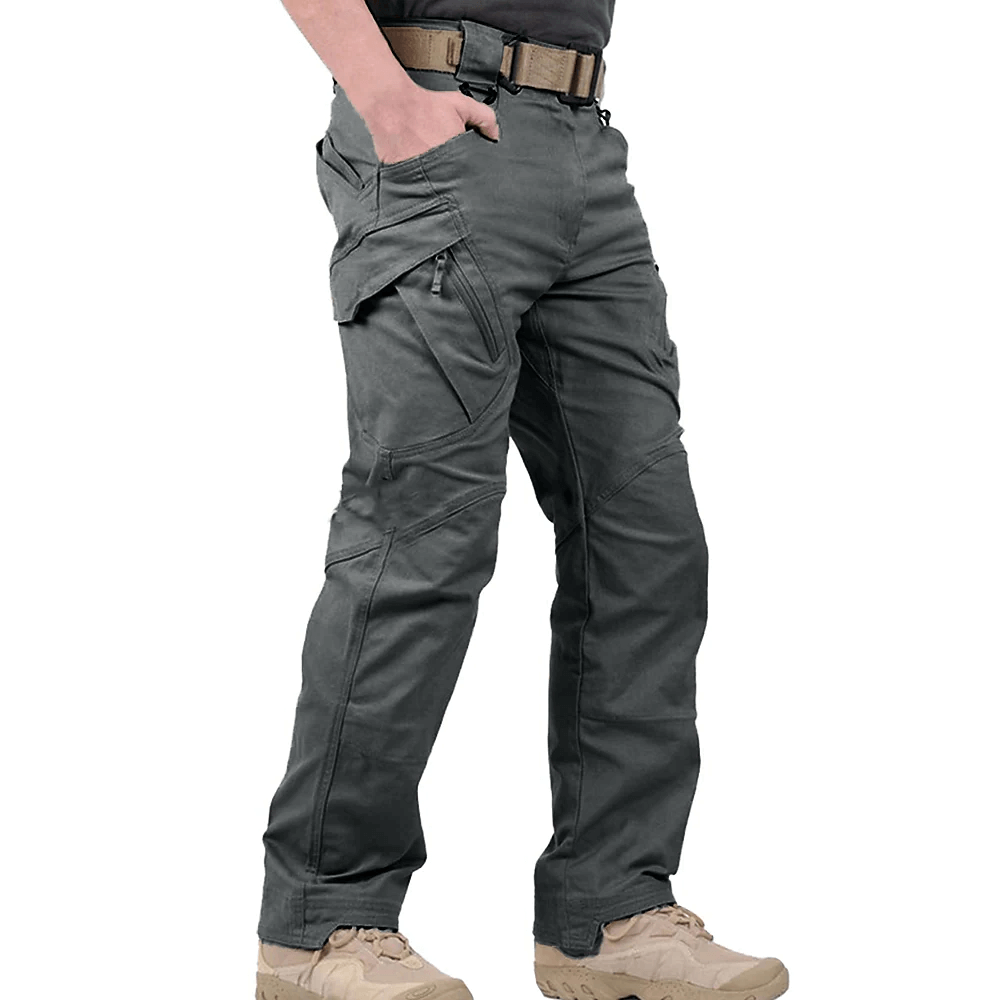Tactical Outdoor Cargo Trousers | Nova Stretch Cargo Trousers for Men-Green-S-Nora Luxe