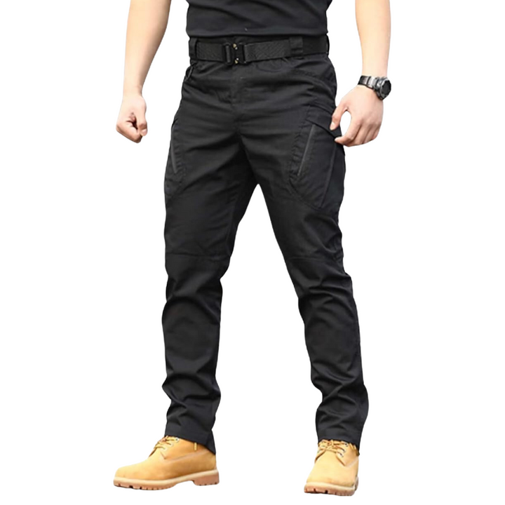 Tactical Outdoor Men's Cargo Trousers - Marcus-Black-S-Nora Luxe